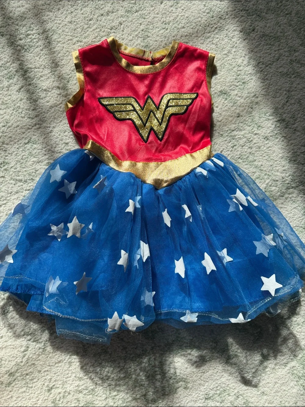 Wonder Woman baby Costume with Gold Accent